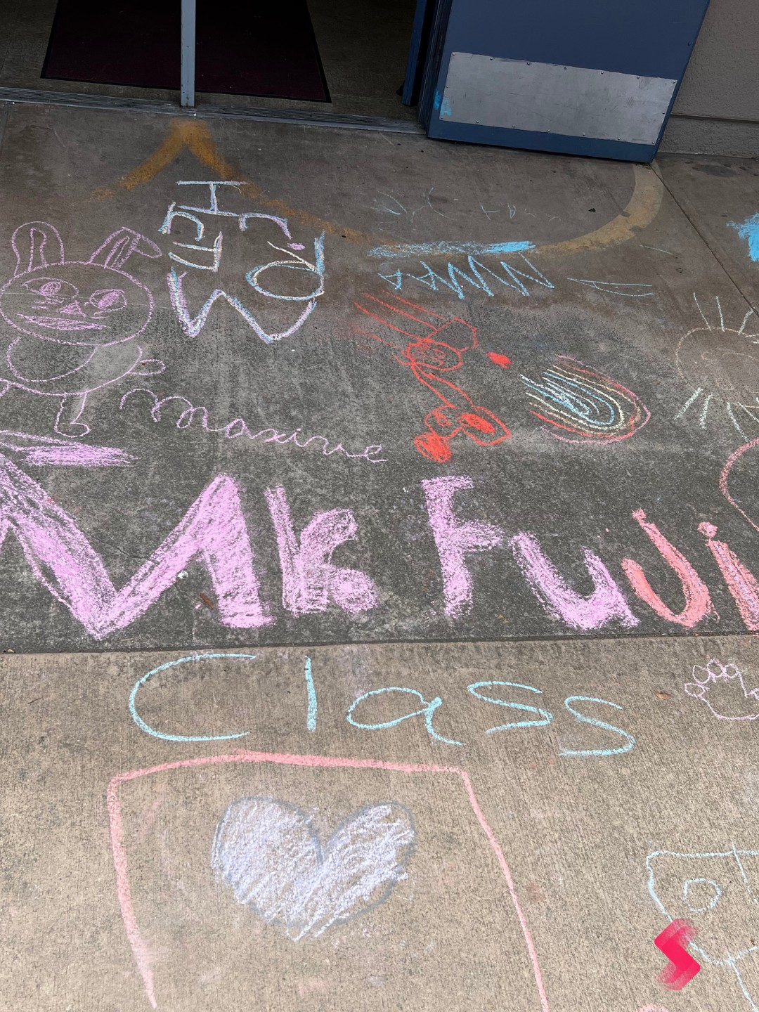 Parents and teachers communicating digitally